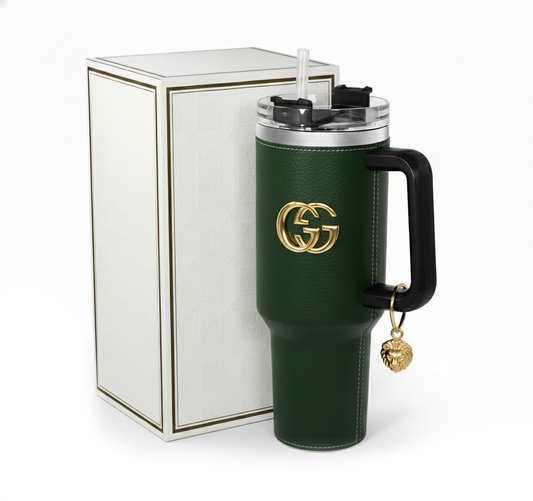 Icon Verde Leather - Tumbler