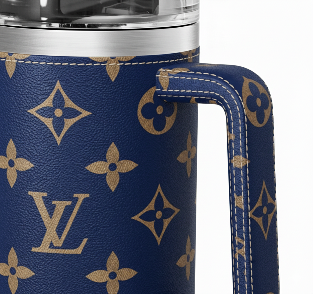 Monogram Navy Royale - Tumbler